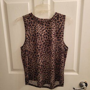 Spiritual Gangster Leopard Tank Size S